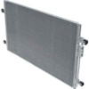 Freightliner AC Condenser, 33.5 x 18.875 Inch W/ Short Brackets By BESTfit Replaces OE  22-61980-000, 22-62271-00