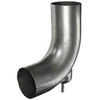 5 Inch Aluminized BOM 90 Degree Exhaust Elbow For Freightliner Century & Columbia
