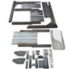 102 Inch Fiberglass Double Hump Fender For Freightliner Airliner Suspension