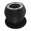Black 5 Hole Steering Wheel Hub Adapter For Freightliner