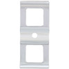 Chrome Plastic Switch Cover With 3 Openings For Freightliner Cascadia