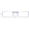 Chrome Plated Plastic Hazard Switch Panel Trim For Freightliner Cascadia 116 & 126 2018-Current