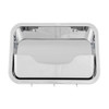 Chrome Plastic Upper Storage Trim For Freightliner Cascadia