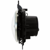 Crystal Headlight With White LED Halo Ring For Freightliner Century 1996-2005