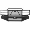 Black Powder-Coated Steel Front Bumper For Ford Excursion, F250, F350, F450, F550 Super Duty