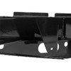 Black Powder-Coated Steel Rear Sport Bumper W/ Backup/Work Lights, Sensors For Ford F150 2015-2020