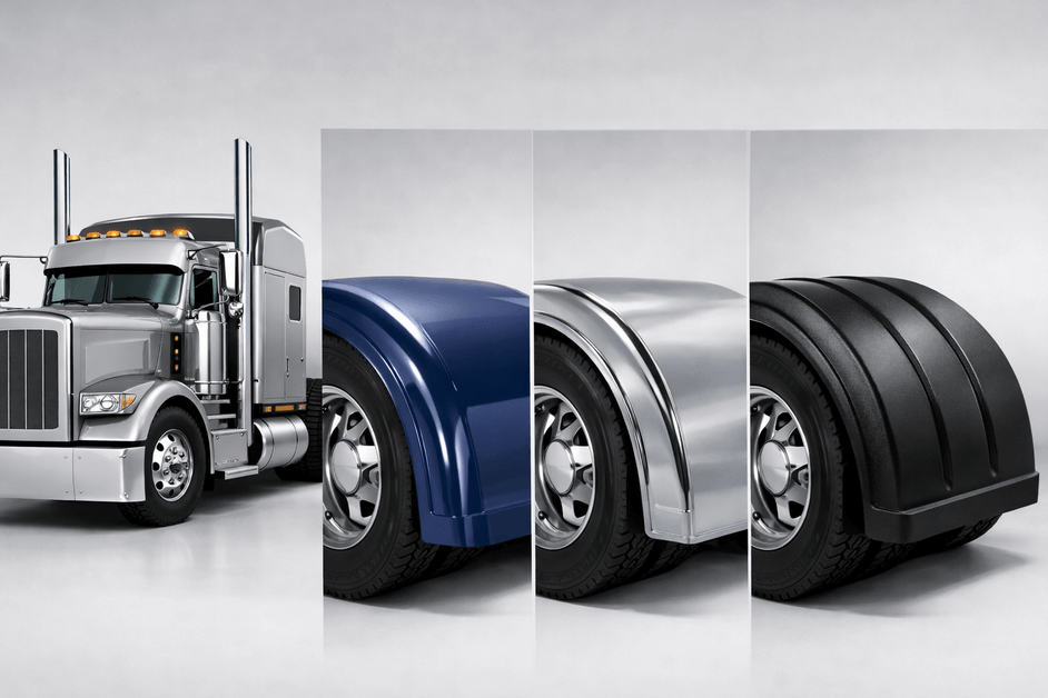 Fiberglass Fenders vs Aluminum & Poly Fenders: Which Material Wins?