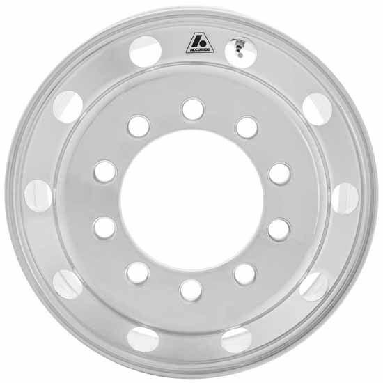 Accuride Budd Wheel 22.5 x 8.25 Aluminum - Standard Finish, 10 Hole - 4 ...