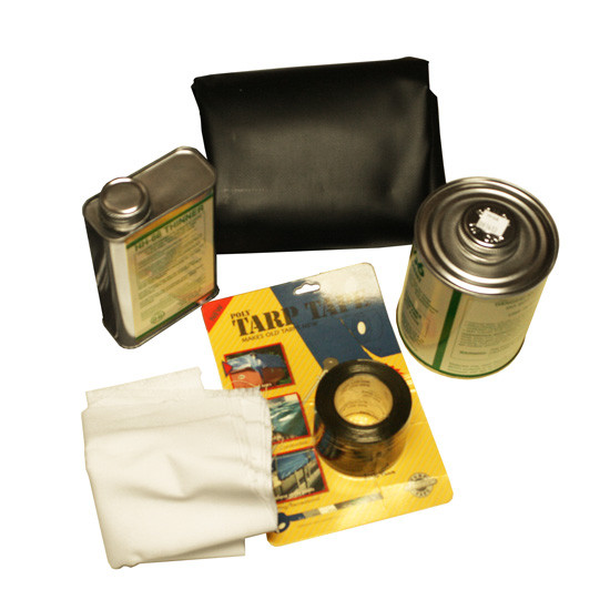 Vinyl Tarp Repair Kit Black Or Red 4 State Trucks
