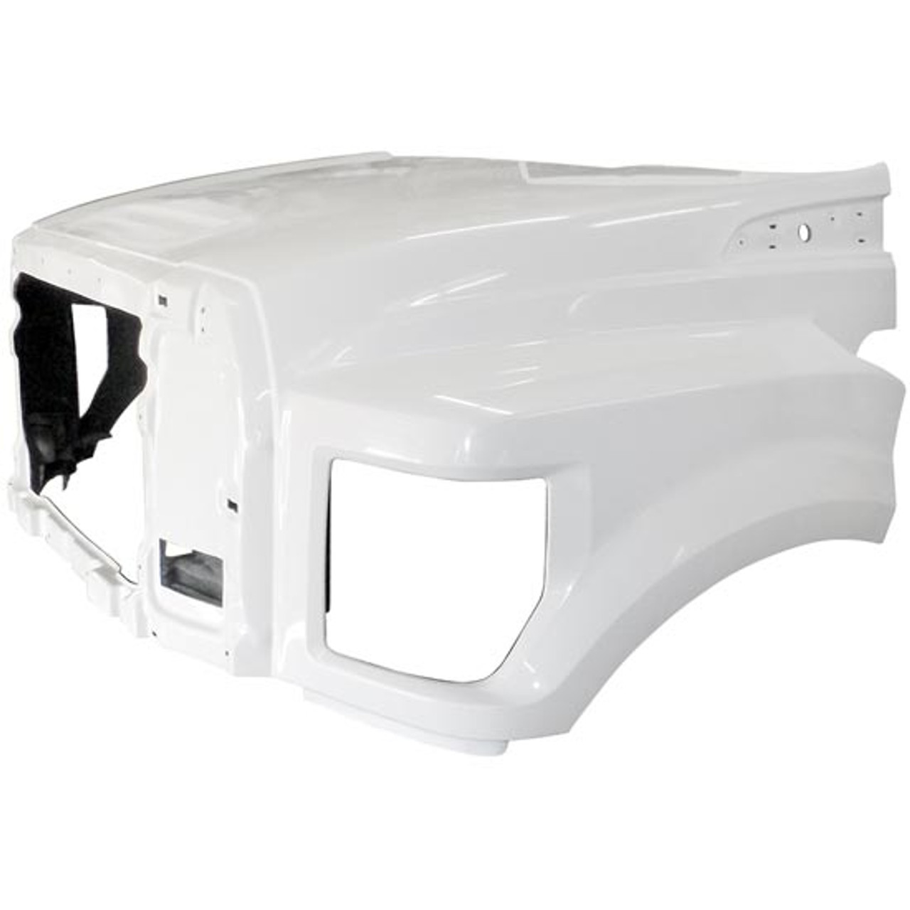 パーカー・フーディ IONSEOUL Ford 88 Hood JH053 Ford F650-F750 Hood Shell Fiberglass By Jones Performance