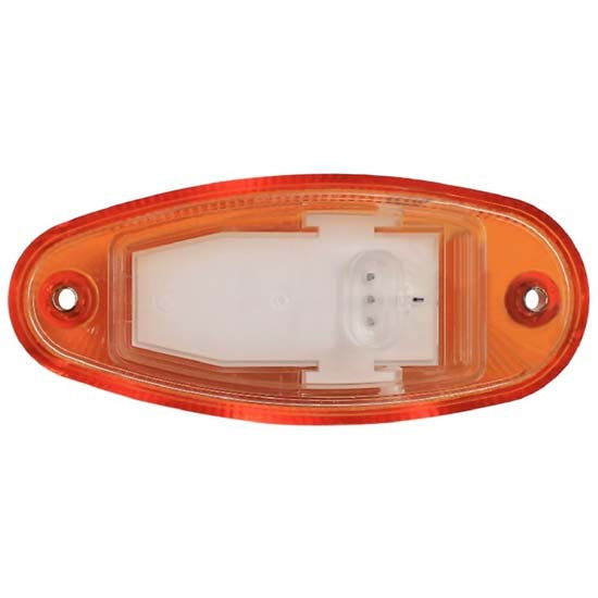 Turn / Side Marker Light - Amber LED / Amber Lens For