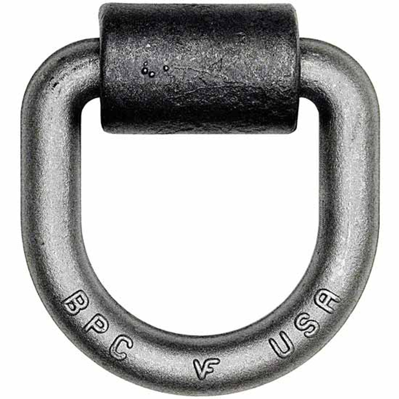 Steel 1 Inch Forged Extended D-Ring With Weld-On Mounting Bracket