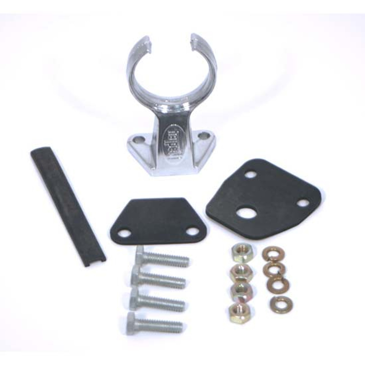 Hadley Chrome Air Horn Mount Kit W/ Front Horn Support & Hardware