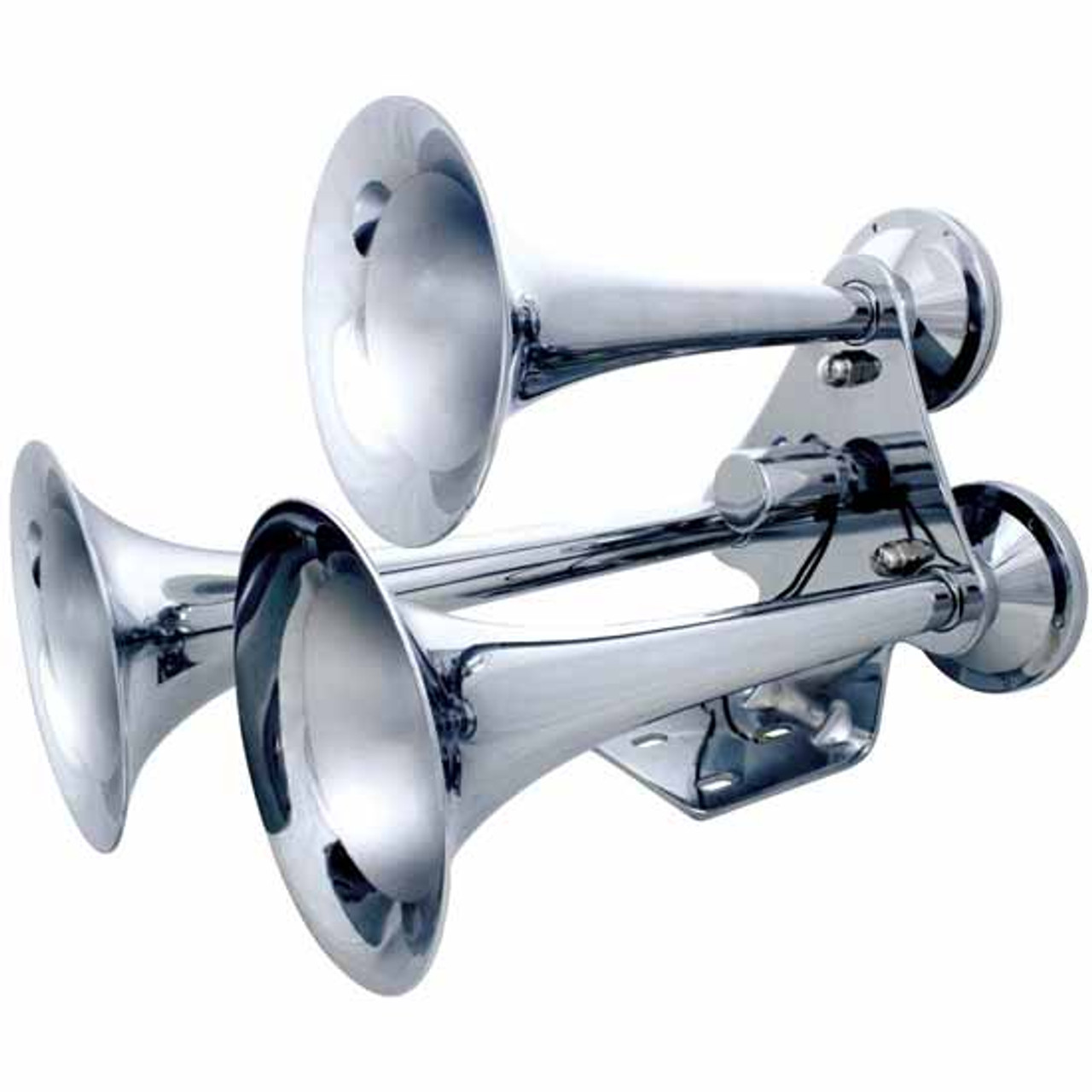 Chrome 3 Trumpet Competition Series Train Horn W/ 150 db +- 10db