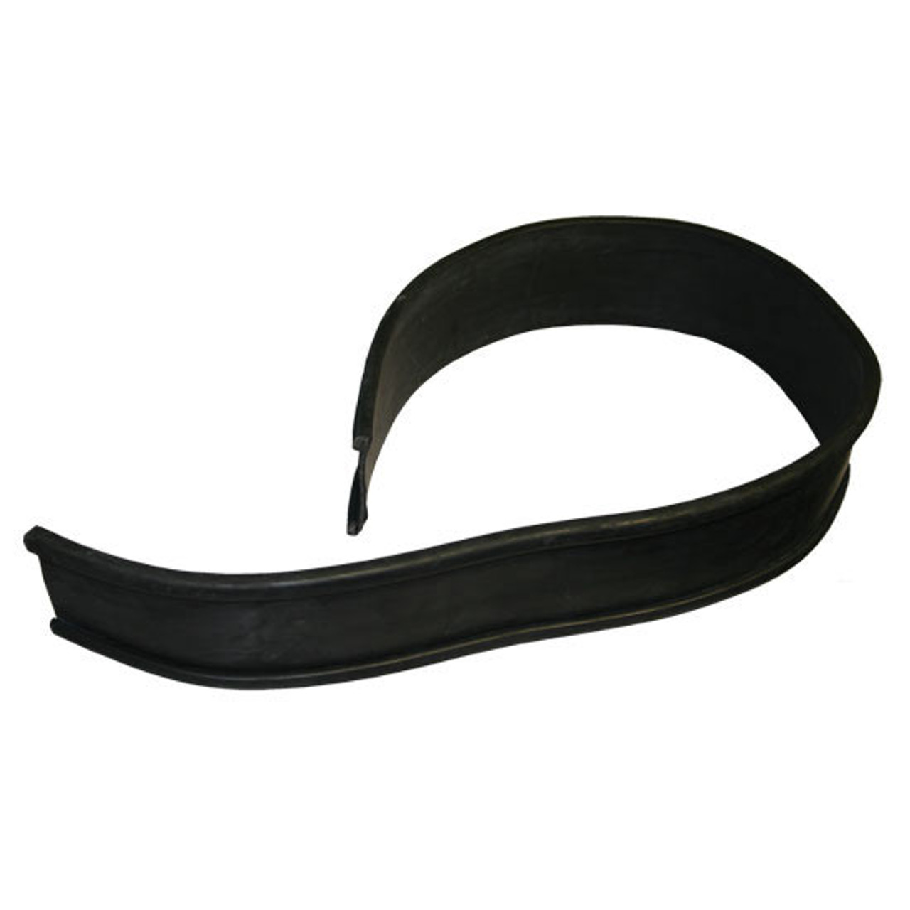 BESTfit 2 Inch Wide Rubber Fuel Tank Strap Liner W/ Lip - Sold Per