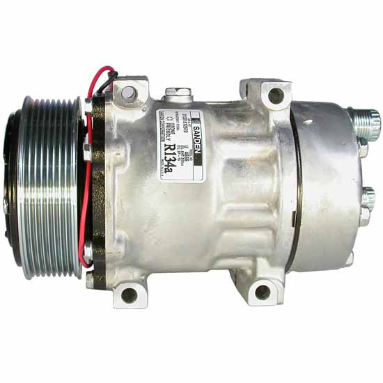 ザイレン BESTfit Sanden 4666 AC Compressor With 119MM 8 Groove Clutch
