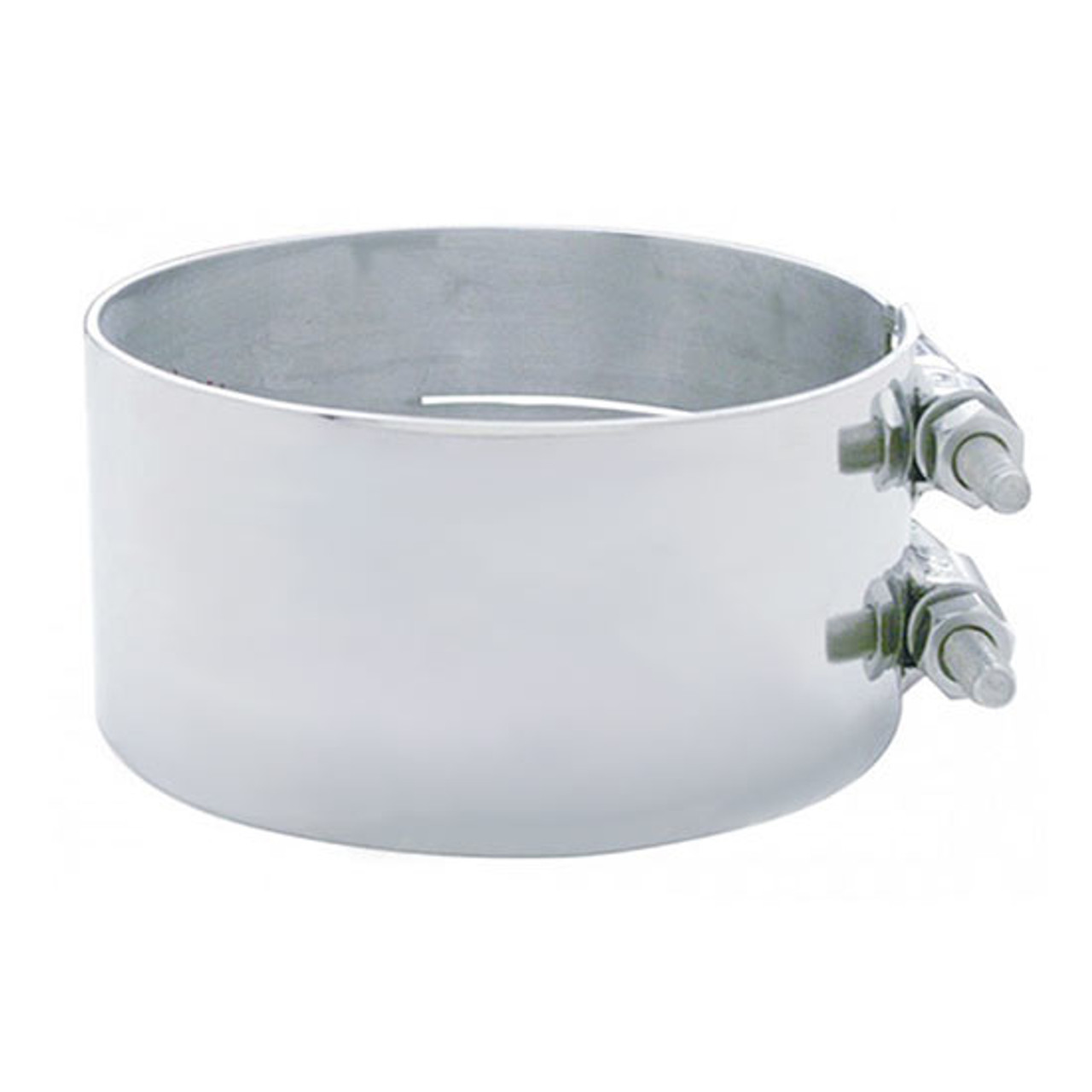 7 Inch Chrome-Plated Steel Exhaust Clamp Replaces 50BJ