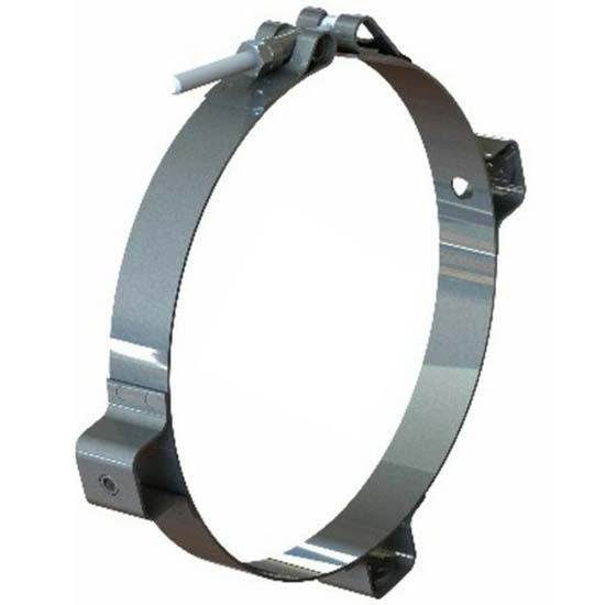 BESTfit 6 Inch Heat Shield Mounting Bracket W/ Short Tabs For Kenworth W900  - 4 State Trucks