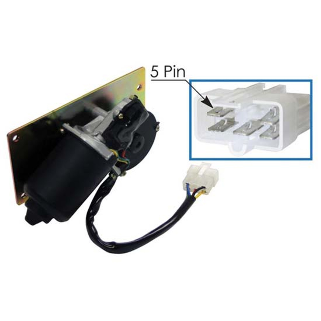 Windshield Wiper Motor Replaces 18-03676 For Peterbilt 379