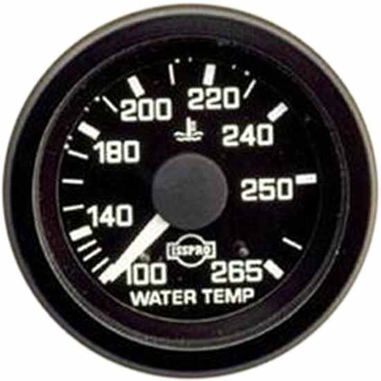 Isspro 21/16 Inch Mechanical Water Temp. Gauge 100265F W/ 96 Inch
