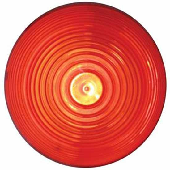 5x Red Beehive Side Marker Clearance Lights - 16-LED, Grommet Mount, Truck/Trailer - All Star