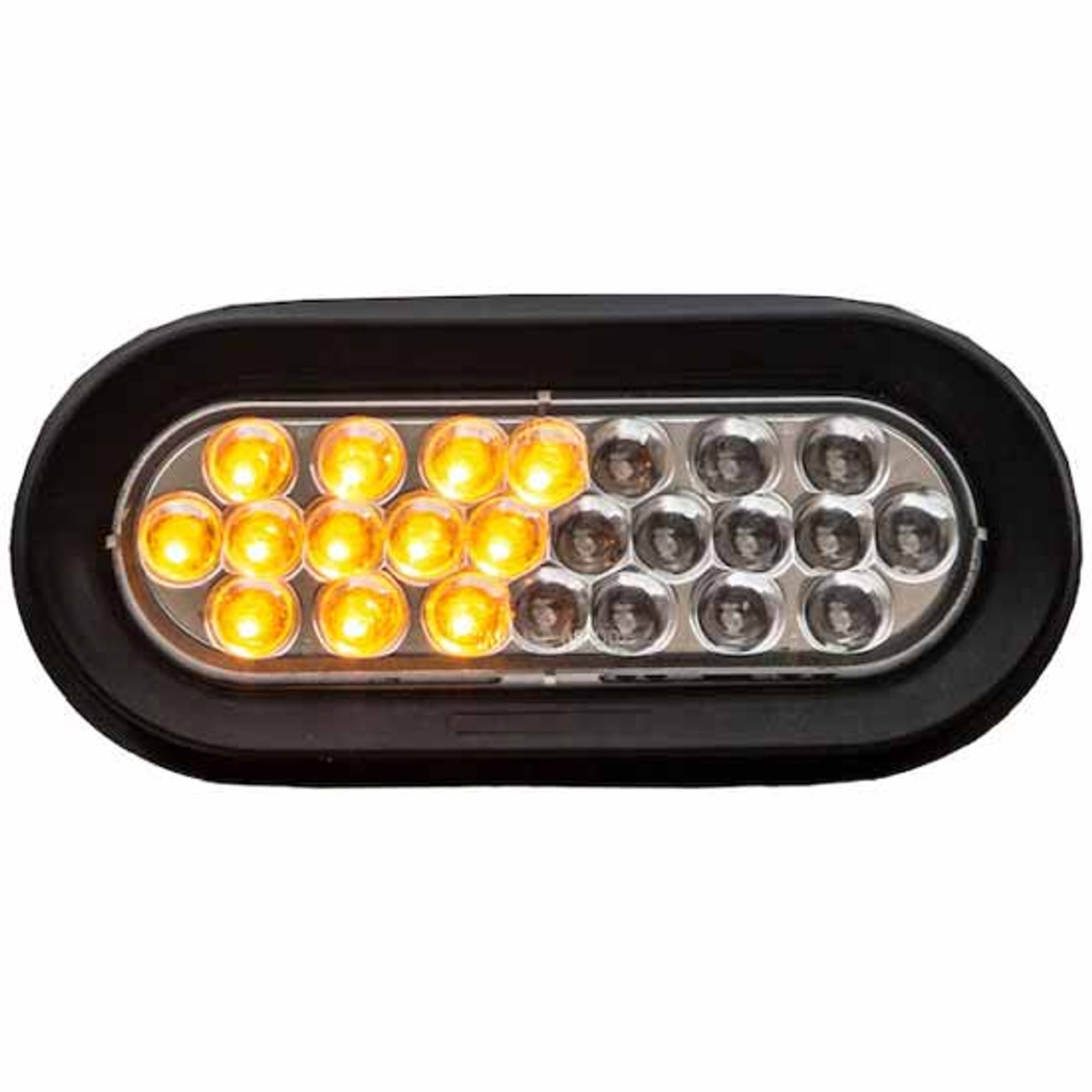 Strands LED strobe orange - 6 LED's - All Day Led - 12&24 Volt
