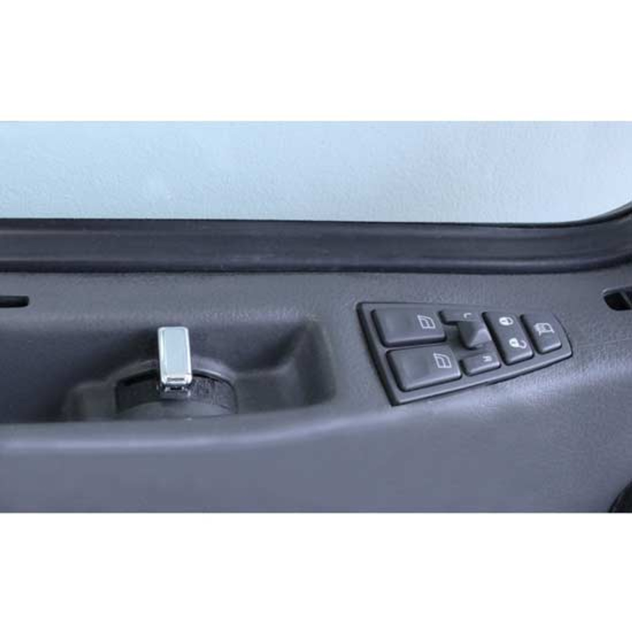 Chrome Plastic Door Handle Knobs For Volvo VNL - 4 State Trucks