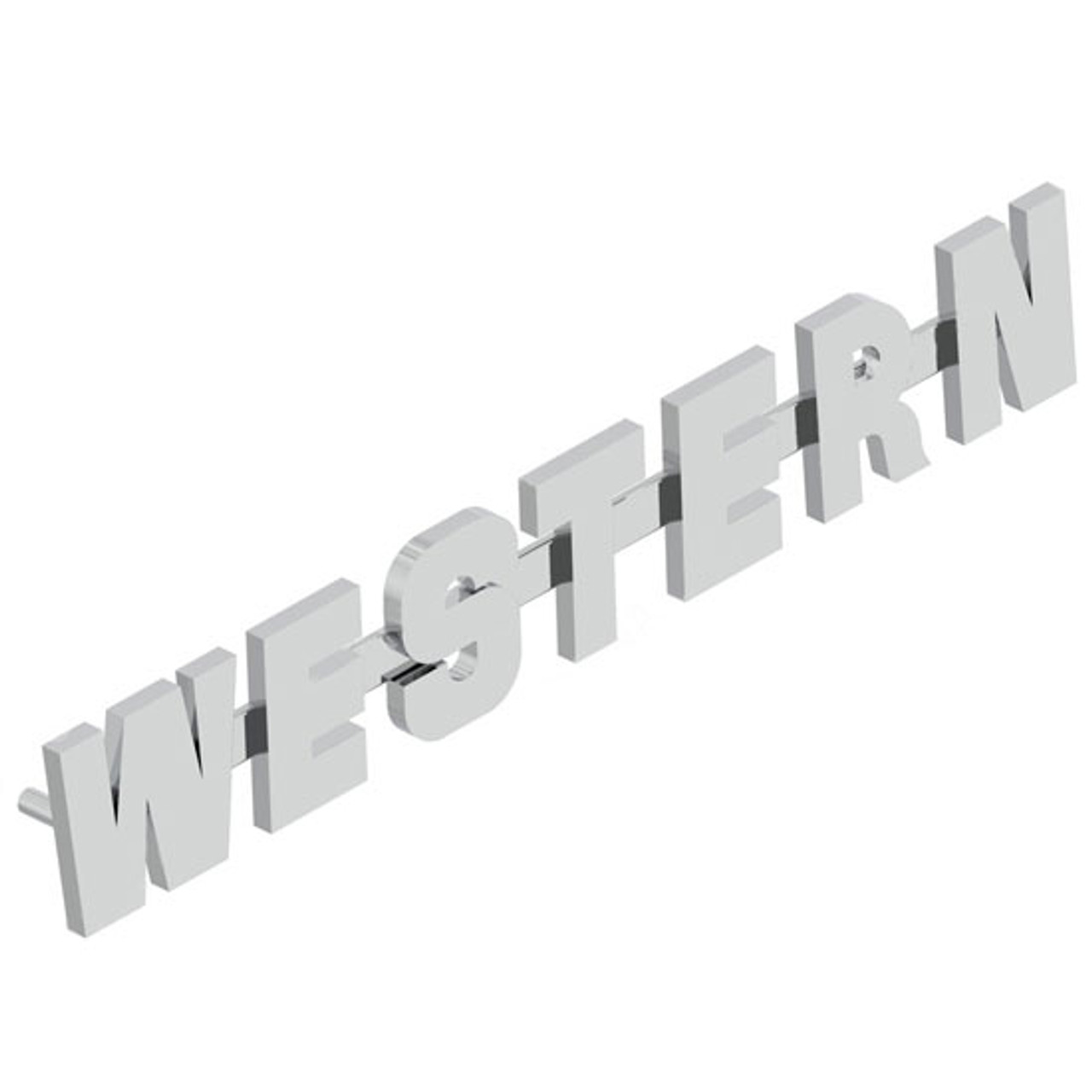 Hood Side Emblem For Western Star - Western Only - 4 State