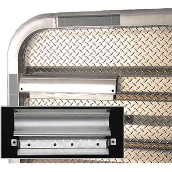 Merritt 18 Inch Chain Rack With Locking Lid With Steel Insert - 4 State ...