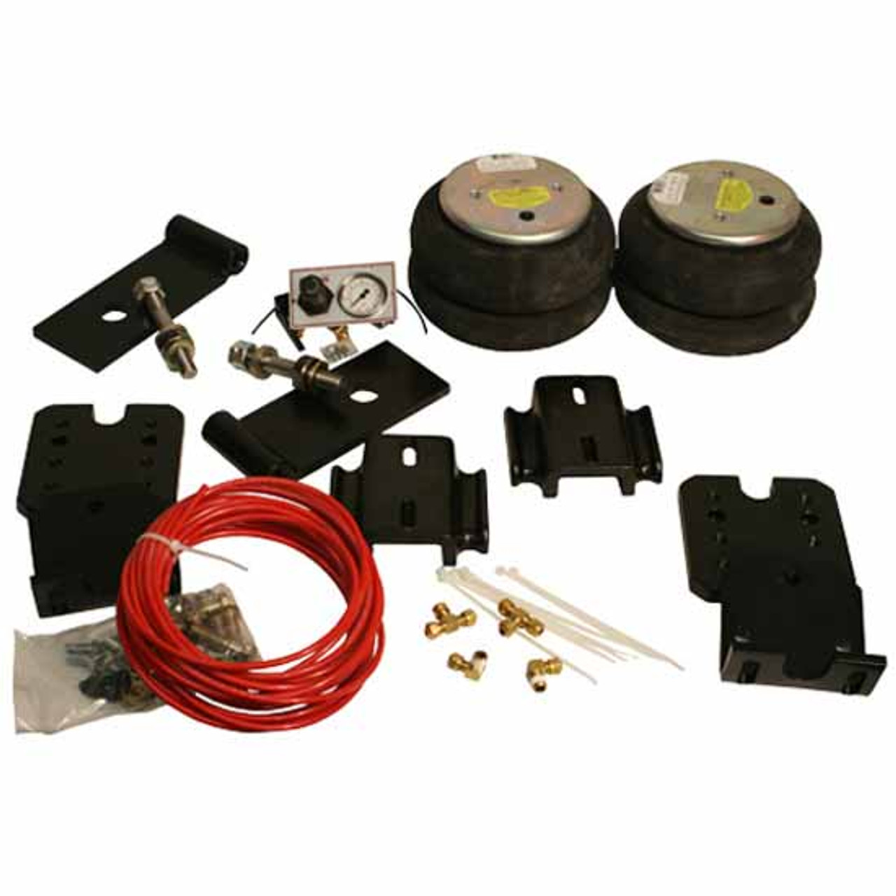 usk Front Axle Air Ride Kit W/ Shock Brackets For Square U-Bolts