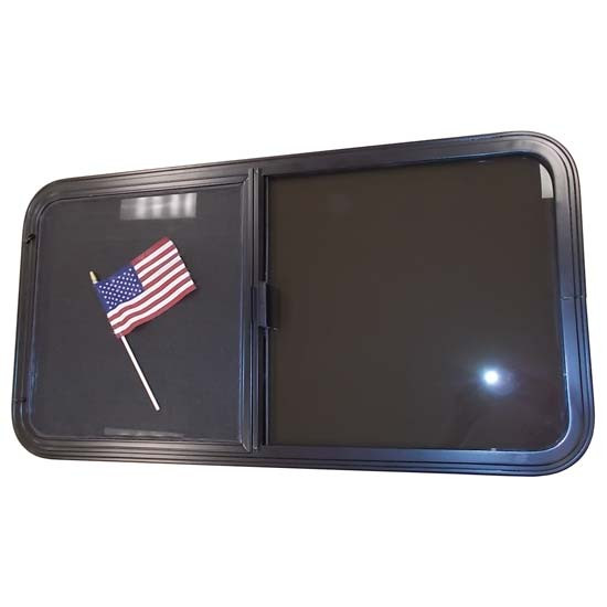 Peterbilt 379 & 359 Tinted Rear Window Slider Assembly By BESTfit - 4 ...