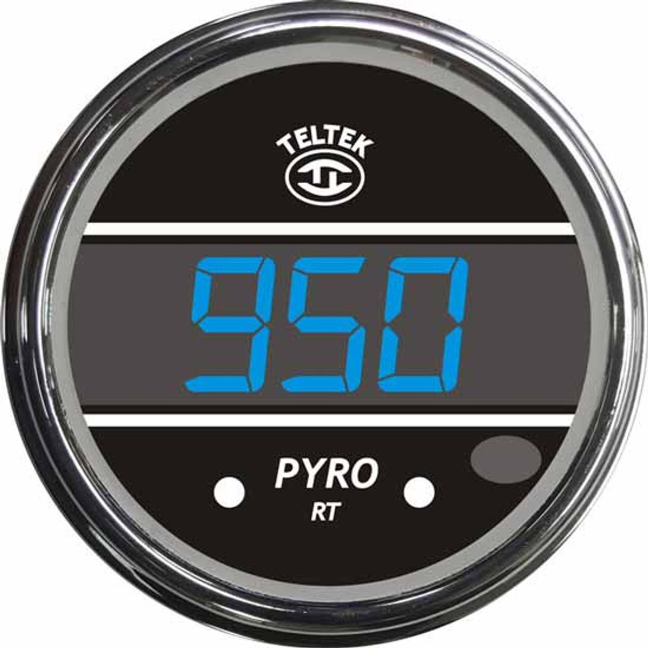 Teltek Inside Outside Auto Thermometer Gauge for any semi, trucks or cars