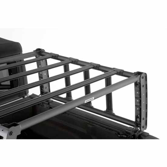 Go Rhino Black Aluminum Overland Xtreme Bed Rack - Full Size - 4 State ...