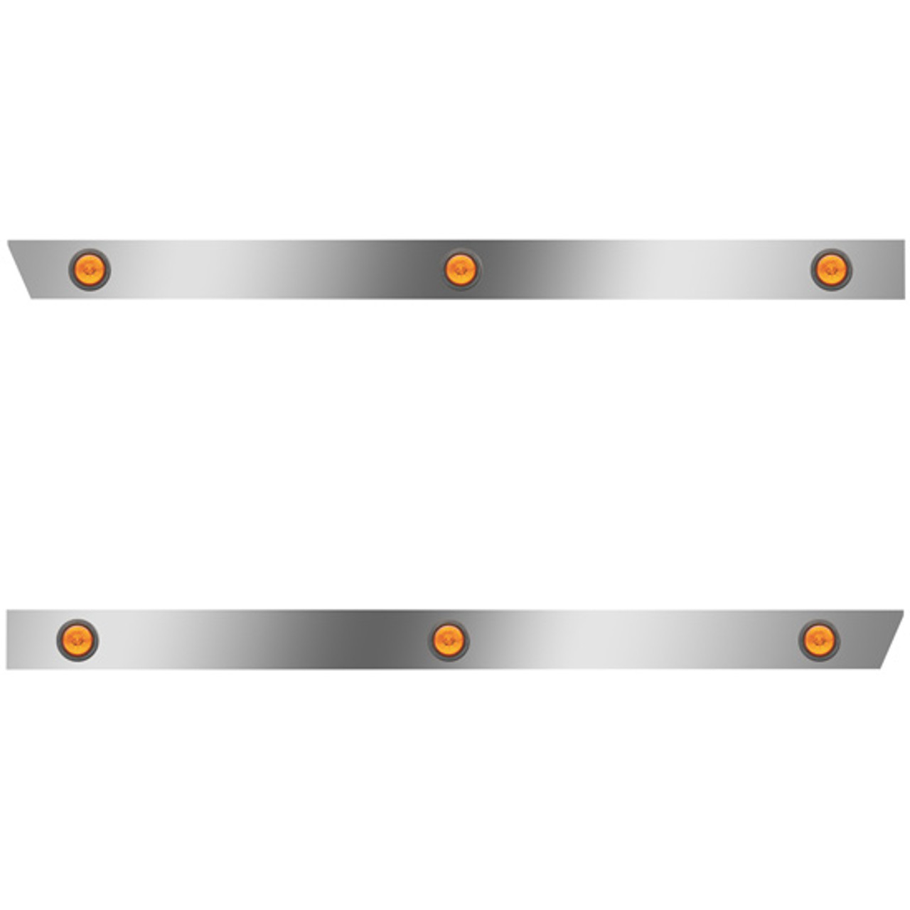 3 Inch Cab Panels W/ 6 2 Inch Amber/Amber LEDs, Block Heater Plug For
