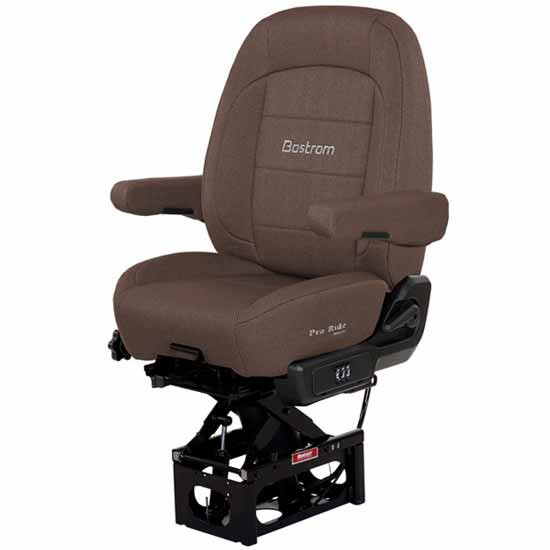 Bostrom ProRide Brown Titan Cloth Standard Base Midback Seat With Dual