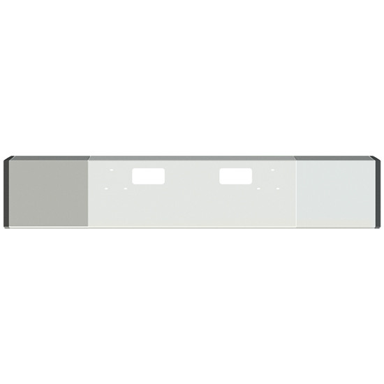 Stainless Steel 9 Inch Bumper W/ Tow Holes For Ford Aeromax, L9000