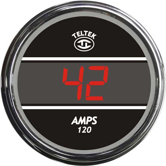 Digital Amp Gauge +/ 120 Amps 4 State Trucks