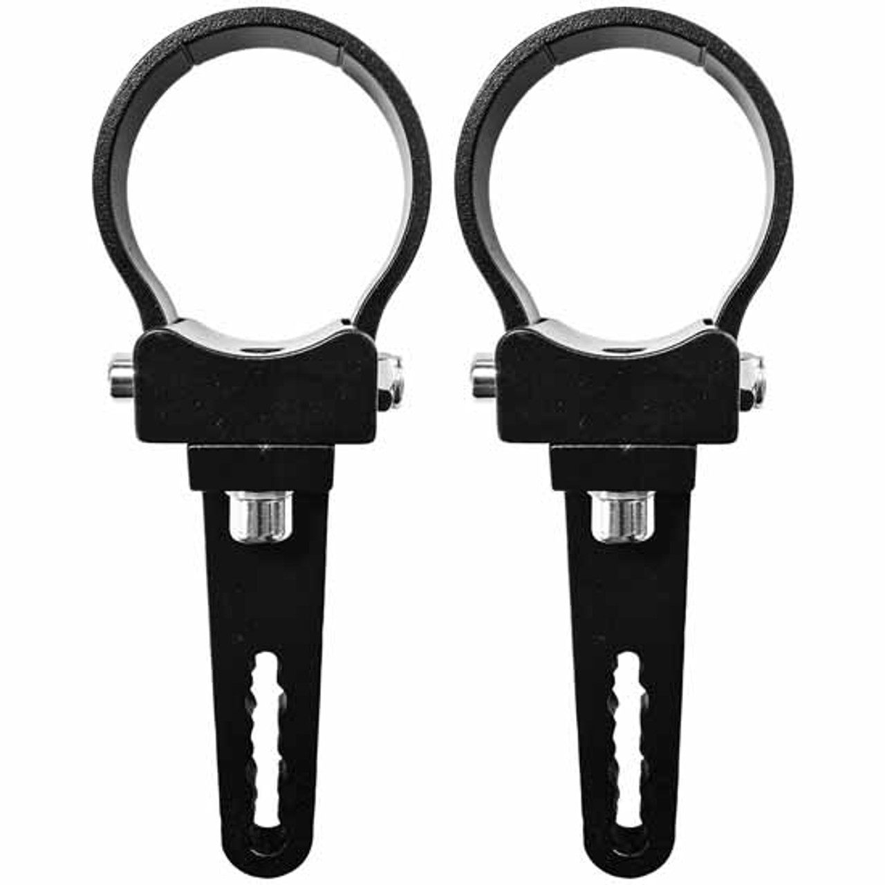 Steel Round Tube LED Light Bar Mounting Brackets For Grill / Bull Bar