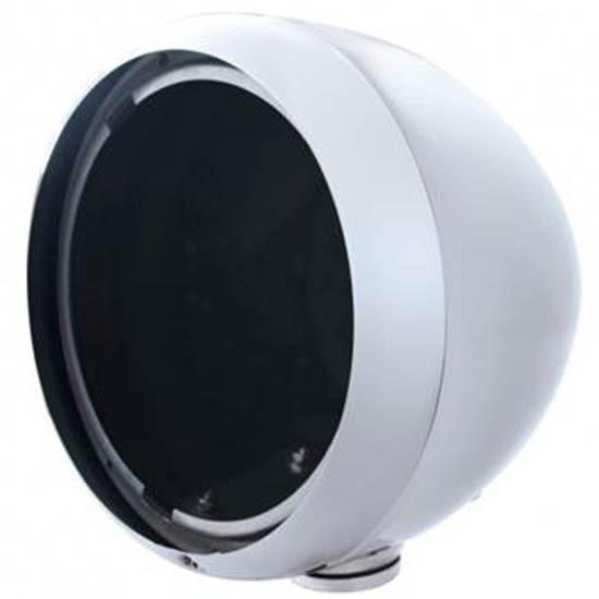 PAIR PER LUX 200T STAINLESS FOG/DRIVING LIGHTS/LOUVERED/HOT RAT ROD TRUCK For Sale Online - Foto 6