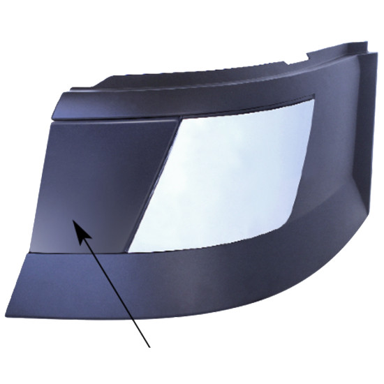 Chrome Plastic Bumper Cover For Volvo VNL Gen II 4 State Trucks