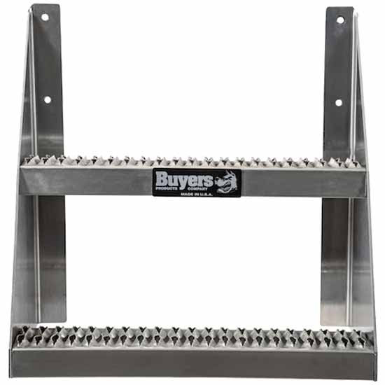 Track Frame Step Class 8 Aluminum 24 Inch Frame Steps - 4 State Trucks