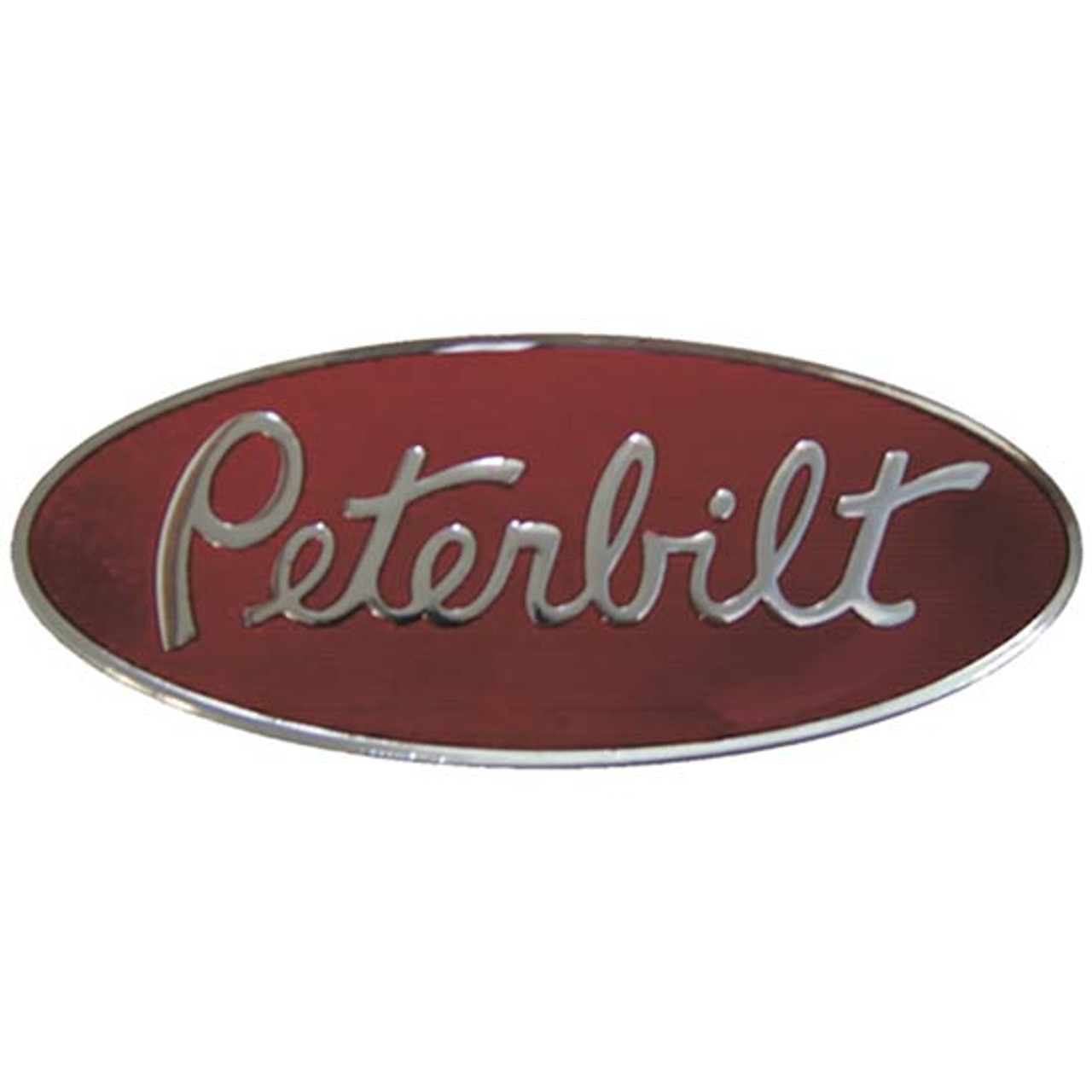 8 inch Hood Peterbilt Logo Name Plate Emblem 20-19280 20