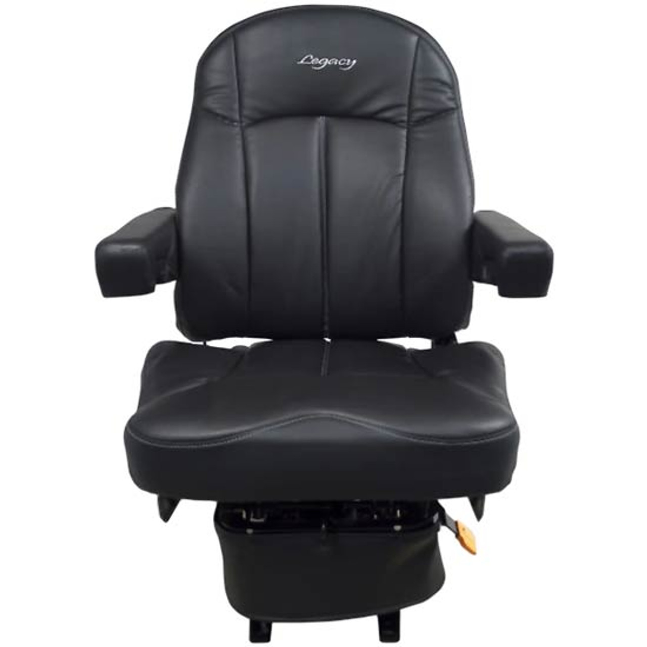 Seats Inc. Legacy LO Low Base Mid-High Back Seat - Black DuraLeather