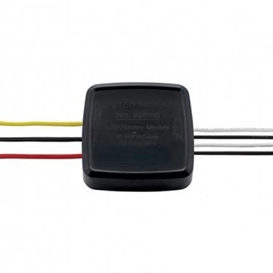 LED Warning Light Module W/ 24 Flash Patterns - 4 State Trucks