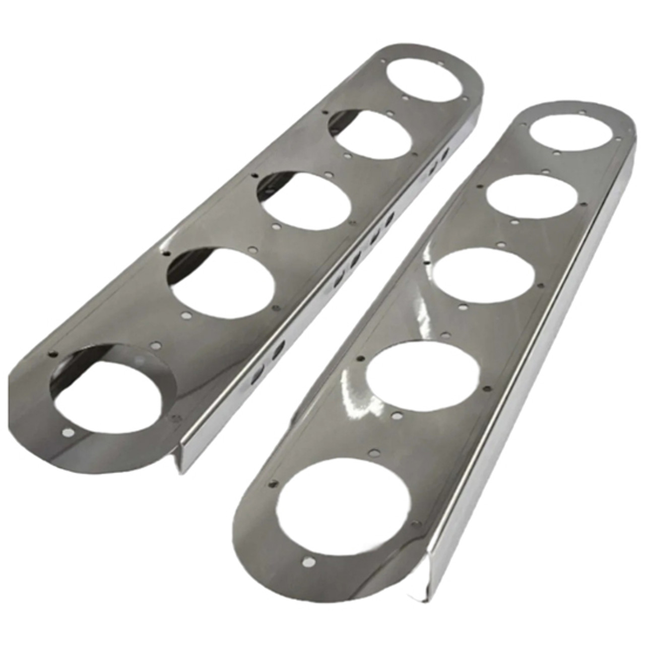 304 Stainless Steel Front Air Cleaner Light Brackets W/ 5