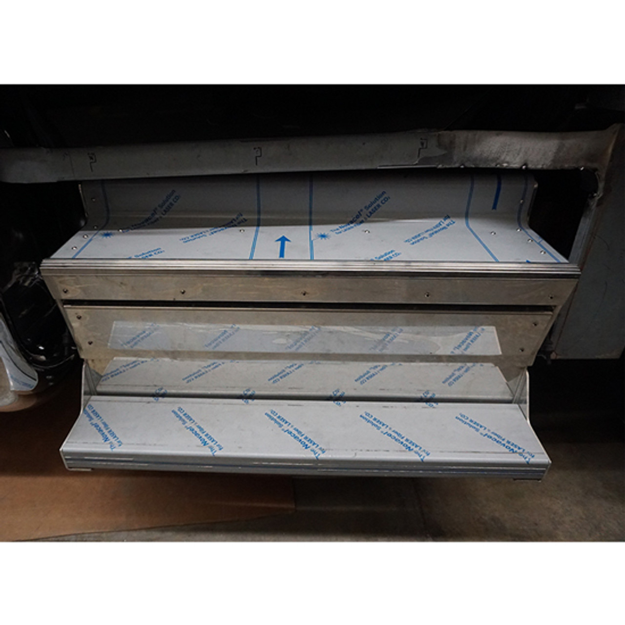 CSM Stainless Steel Step Box Cover With Built In Roller