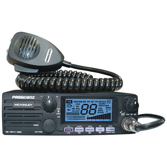 President McKinley USA SSB 12/24V CB Radio