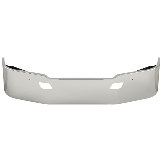 BESTfit 18 Inch Chrome SBA Bumper With Step And Tow Holes For