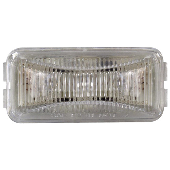 Snap In Mini Rectangular Marker Clearance Light - Amber LED / Clear ...