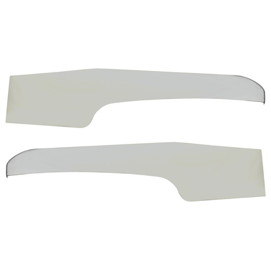 Grand General 68391 Gauge Covers For Peterbilt 379 Classic (1987–2000) – Visor Style, Pair
